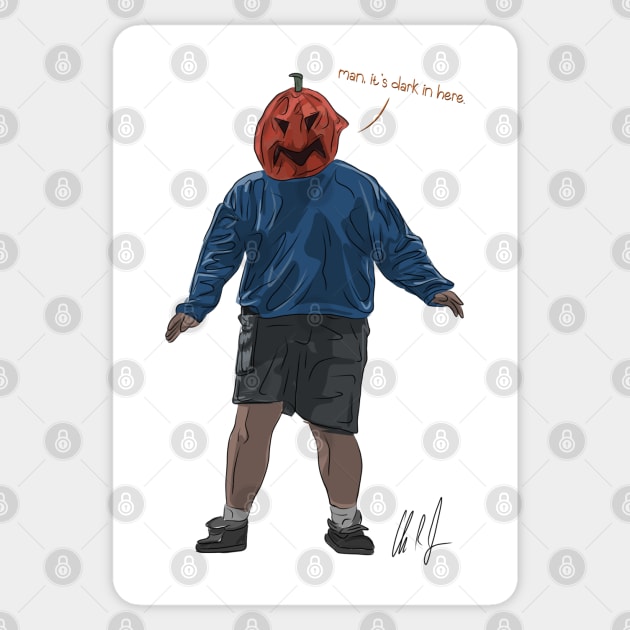 Salute Your Shorts: Pumpkin Lips Sticker by 51Deesigns